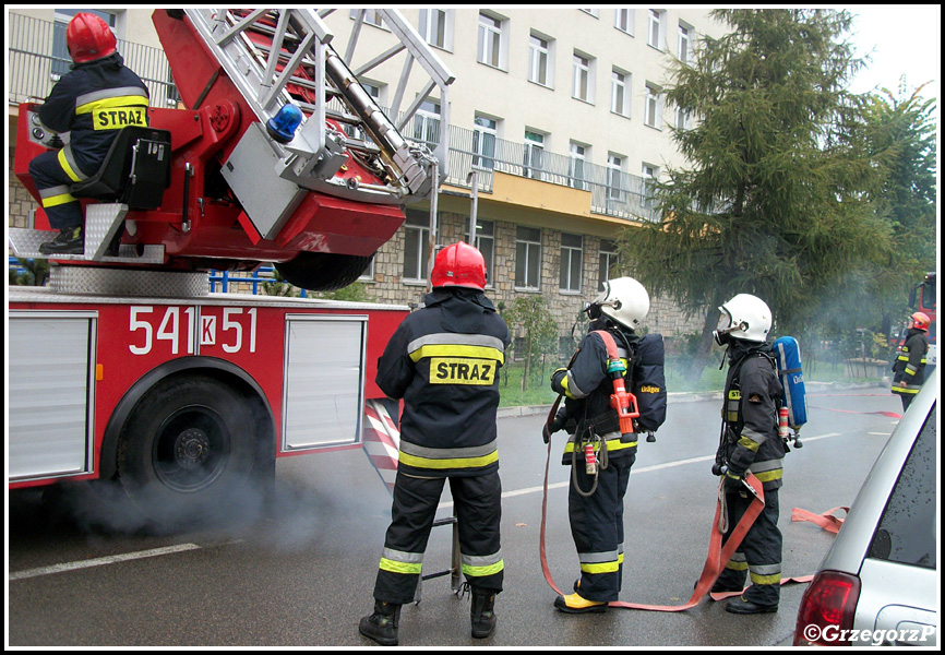 30.09.2010 - Zakopane, ul. Kamieniec 10 - Manewry KSRG powiatu tatrzańskiego