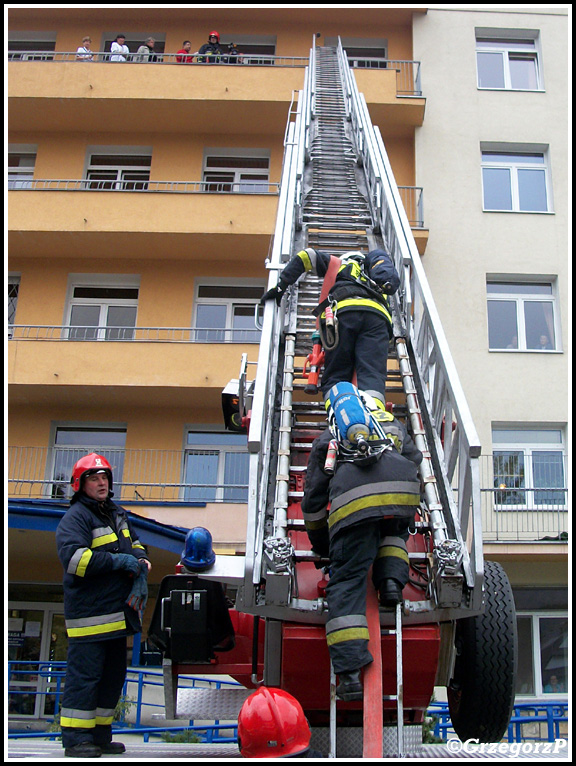 30.09.2010 - Zakopane, ul. Kamieniec 10 - Manewry KSRG powiatu tatrzaÅ„skiego