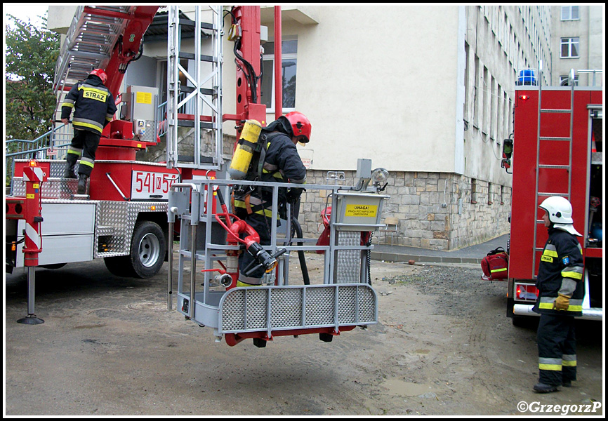 30.09.2010 - Zakopane, ul. Kamieniec 10 - Manewry KSRG powiatu tatrzańskiego