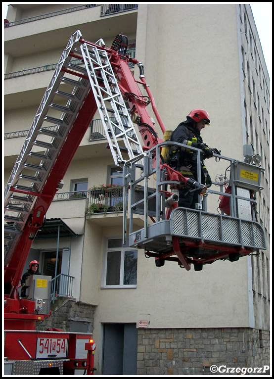 30.09.2010 - Zakopane, ul. Kamieniec 10 - Manewry KSRG powiatu tatrzaÅ„skiego