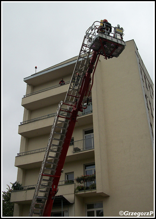 30.09.2010 - Zakopane, ul. Kamieniec 10 - Manewry KSRG powiatu tatrzaÅ„skiego