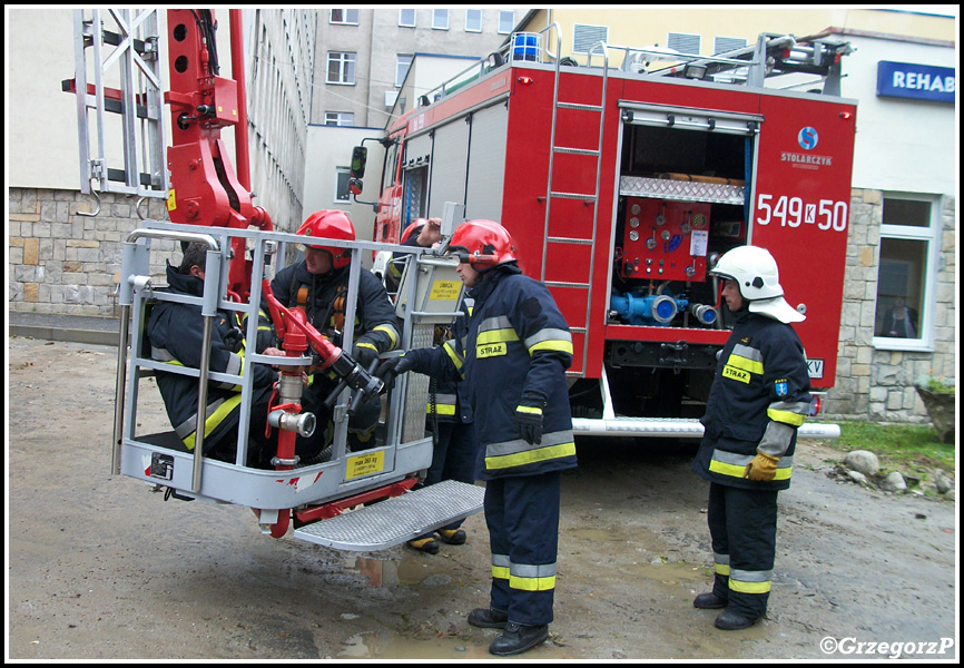 30.09.2010 - Zakopane, ul. Kamieniec 10 - Manewry KSRG powiatu tatrzaÅ„skiego