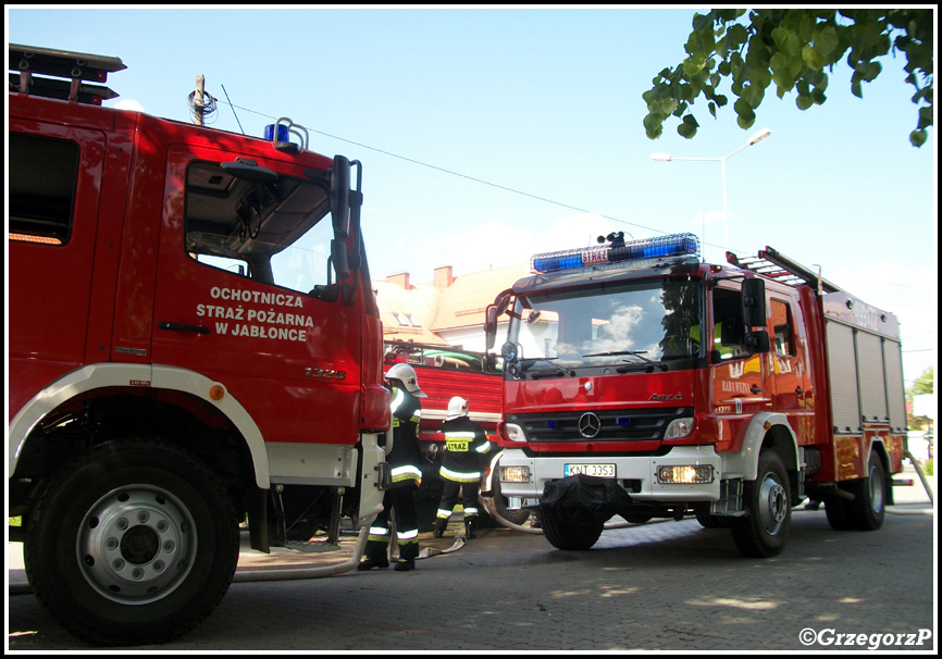 12.06.2011 - Spytkowice, kościół - Manewry KSRG