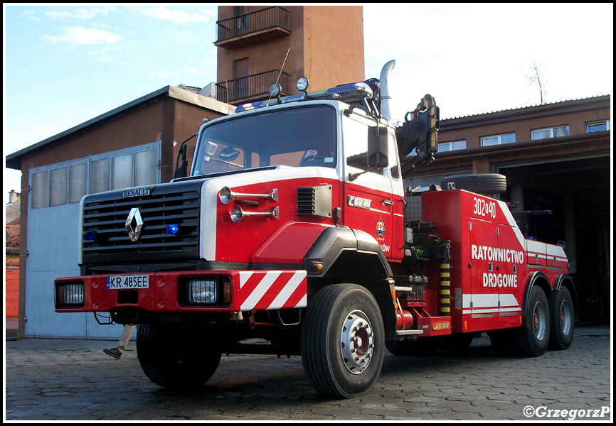 302[K]40 - SCRd Renault CBH 385/Jige-Lohr - JRG 2 KrakÃ³w*