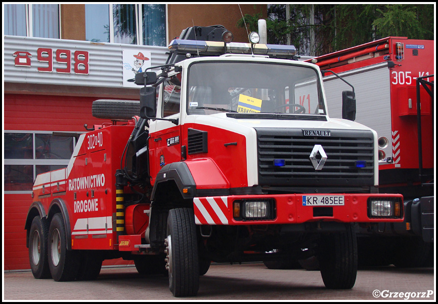 302[K]40 - SCRd Renault CBH 385/Jige-Lohr - JRG 2 KrakÃ³w*