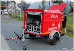 549-P3 - Przyczepa Pgaz VEB FeuerlÃ¶schgerÃ¤tewerk GÃ¶rlitz HL900.40/SzczÄ™Å›niak - OSP KoÅ›cielisko