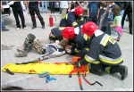 3.05.2010 - Rabka, ul. ZakopiaÅ„ska - Pokaz ratownictwa medycznego JRG Rabka ZdrÃ³j