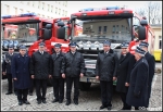 30.01.2016 - KrakÃ³w, SzkoÅ‚a AspirantÃ³w PSP - Przekazanie samochodÃ³w dla jednostek OSP wojewÃ³dztwa maÅ‚opolskiego