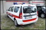 360[K]89 - SLKw Dacia Logan MCV - KM PSP TarnÃ³w