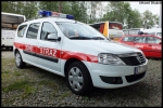 360[K]89 - SLKw Dacia Logan MCV - KM PSP TarnÃ³w