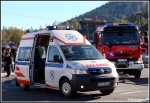 19.10.2012 - Zakopane, ul. BronisÅ‚awa Czecha - Manewry KSRG powiatu tatrzaÅ„skiego