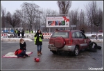 13.01.2013 - KrakÃ³w, parking M1 - Pokaz pierwszej pomocy przy wypadku komunikacyjnym