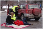 13.01.2013 - KrakÃ³w, parking M1 - Pokaz pierwszej pomocy przy wypadku komunikacyjnym