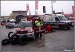 13.01.2013 - KrakÃ³w, parking M1 - Pokaz pierwszej pomocy przy wypadku komunikacyjnym