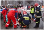 13.01.2013 - KrakÃ³w, parking M1 - Pokaz pierwszej pomocy przy wypadku komunikacyjnym