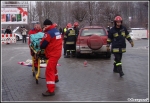 13.01.2013 - KrakÃ³w, parking M1 - Pokaz pierwszej pomocy przy wypadku komunikacyjnym