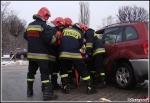 13.01.2013 - KrakÃ³w, parking M1 - Pokaz pierwszej pomocy przy wypadku komunikacyjnym