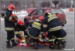13.01.2013 - KrakÃ³w, parking M1 - Pokaz pierwszej pomocy przy wypadku komunikacyjnym