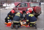 13.01.2013 - KrakÃ³w, parking M1 - Pokaz pierwszej pomocy przy wypadku komunikacyjnym
