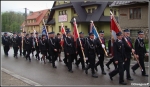 12.05.2013 - BiaÅ‚y Dunajec - Obchody 110- lecia OSP oraz przekazanie wozu bojowego