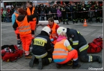 12.01.2014 - KrakÃ³w, Bonarka - Pokaz ratownictwa technicznego podczas I MZOSP i WOÅšP
