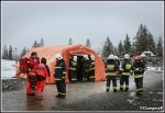 7.11.2016 - Zakopane, ul. Balzera, hotel Nosalowy DwÃ³r - Manewry KSRG powiatu tatrzaÅ„skiego