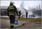 31.01.2018 - Rabka-ZdrÃ³j, Amfiteatr - Pokaz gaszenia samochodu