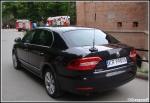 Škoda Superb - KM PSP Kraków Škoda Superb - KM PSP Kraków