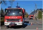 24.10.2021 - Raba WyÅ¼na, ''MajÄ…tek'' - MiÄ™dzygminne manewry taktyczno- bojowe OSP