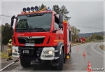 18.10.2021 - Rabka-ZdrÃ³j, Zaryte - Manewry powiatowe KSRG ''SAMOLOT 2021'', epizod: katastrofa lotnicza