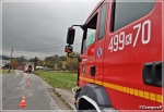 18.10.2021 - Rabka-ZdrÃ³j, Zaryte - Manewry powiatowe KSRG ''SAMOLOT 2021'', epizod: katastrofa lotnicza