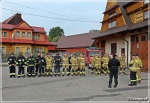 25.09.2022 - Szaflary - Manewry powiatowego plutonu zaopatrzenia w wodÄ™