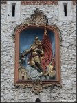 Figurka Å›w. Floriana z Bramy FloriaÅ„skiej w Krakowie