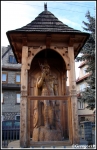 Figurka Å›w. Floriana sprzed budynku OSP Szaflary