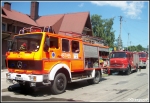 10.07.2010 - Nowy Targ, ul. Nadwodnia - PoÅ¼ar zakÅ‚adu kuÅ›nierskiego