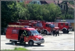 10.07.2010 - Nowy Targ, ul. Nadwodnia - PoÅ¼ar zakÅ‚adu kuÅ›nierskiego