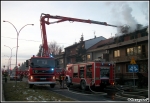 25.11.2010 - Nowy Targ, Aleja TysiÄ…clecia - PoÅ¼ar mieszkania