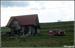28.04.2011 - Sieniawa - PoÅ¼ar domu mieszkalnego