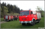 28.04.2011 - Sieniawa - PoÅ¼ar domu mieszkalnego