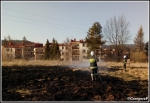 17.03.2020 - Rabka-ZdrÃ³j, ul PiÅ‚sudskiego - PoÅ¼ar traw