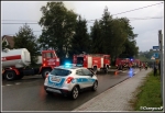 30.07.2019 - Skawa - PoÅ¼ar zabudowaÅ„ gospodarczych