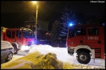 6.02.2012 - Zakopane, ul. Tatary - poÅ¼ar sadzy w kominie