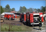 22.09.2015 - Spytkowice - Pożar stolarni