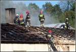 22.09.2015 - Spytkowice - PoÅ¼ar stolarni