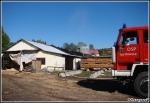 22.09.2015 - Spytkowice - PoÅ¼ar stolarni