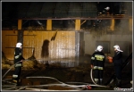 4.12.2011 - ChochoÅ‚Ã³w - PoÅ¼ar drewnianych zabudowaÅ„