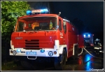 8.07.2012 - Klikuszowa - PoÅ¼ar zabudowaÅ„ gospodarczych