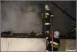 8.07.2012 - Klikuszowa - PoÅ¼ar zabudowaÅ„ gospodarczych