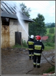 11.07.2012 - Spytkowice - PoÅ¼ar stodoÅ‚y