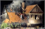 28.04.2009r. - Rabka, KoÅ›ciuszki - PoÅ¼ar pustostanu